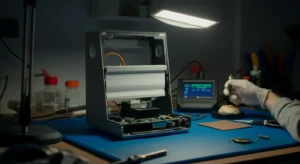 fusor de laser jet rasgando papel pelicula e rolo pressor