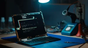 sequencia de start a ordem das tensoes no notebook